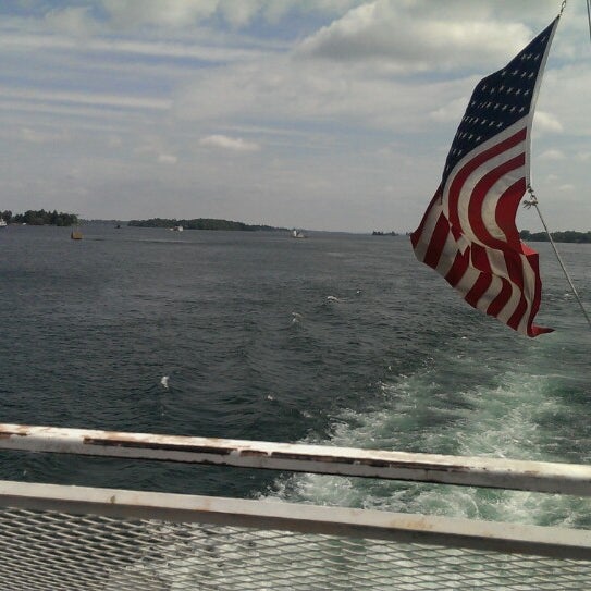 Photo taken at Uncle Sam Boat Tours by Ej F. on 8/7/2013