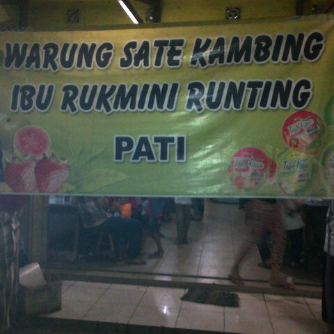 Sate Kambing Muda Khas Runting Bu Rukmini Jl Dr Wahidin No 5