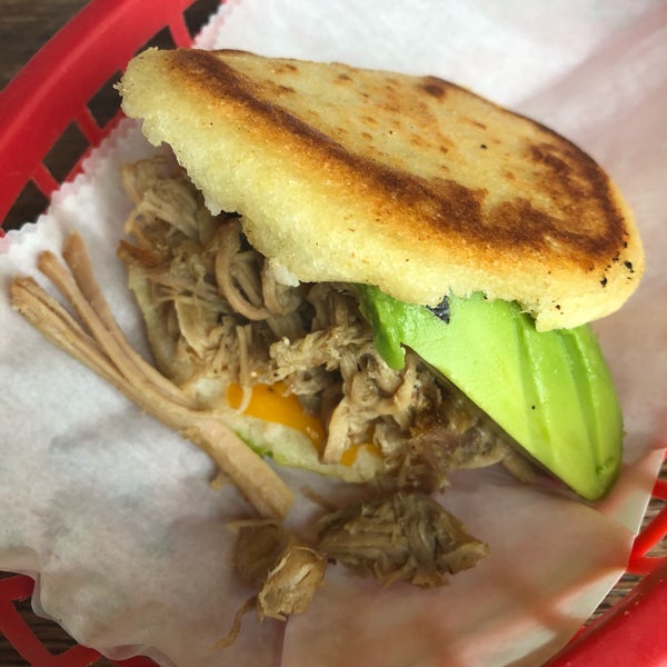 Pernil with pulled pork and avocado... OMG. Try it.