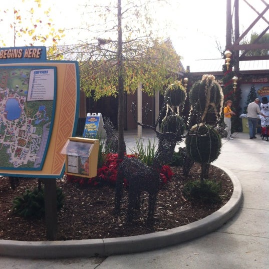 Photo taken at Wild Adventures Theme Park by Sarah R. on 12/15/2012