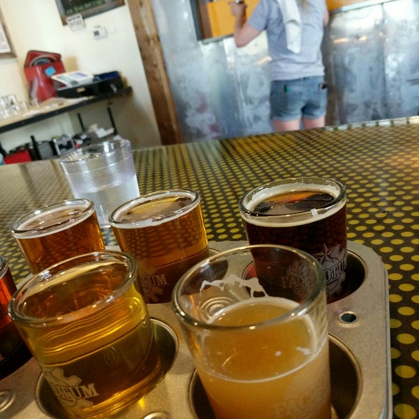 Photo taken at Factotum Brewhouse by Jonathan S. on 6/10/2018