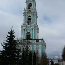 Колокольня Троице Сергиева монастыря