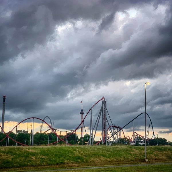 Photo taken at Carowinds by Ramone T. on 5/29/2020