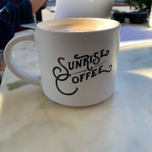 Photo taken at Sunrise Coffee by Ava on 10/4/2019