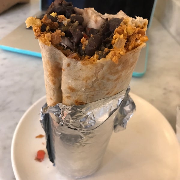 Breakfast burritos are good, everything else is mediocre at best