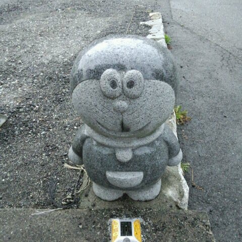 ドラえもん彫刻像 飯田市 長野県