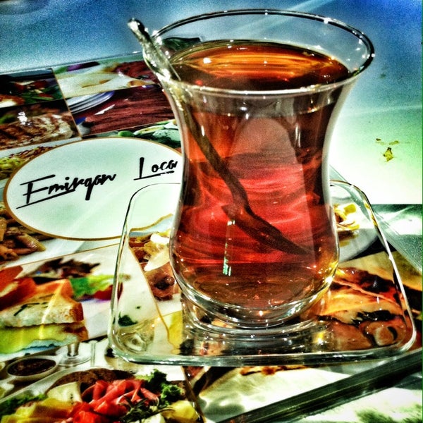 Emirgan'da günün her saati taze ve sıcak çay içebileceğiniz tek mekan.