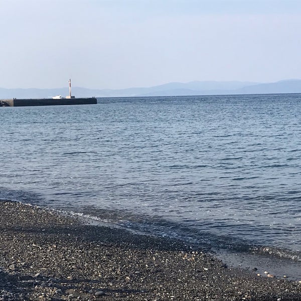 Das Foto wurde bei Ammos Beach Bar Kos von Angelika P. am 6/18/2019 aufgenommen