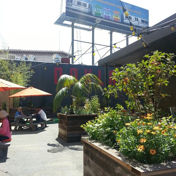 Lost & Found Beer Garden in Oakland