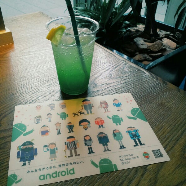 Cafe androids. Cafe androids