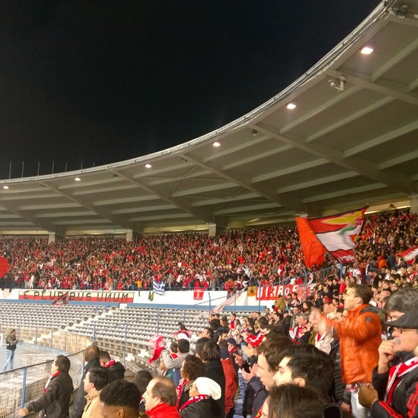 Photo taken at Estádio do Restelo by Alexandre G. on 2/5/2016