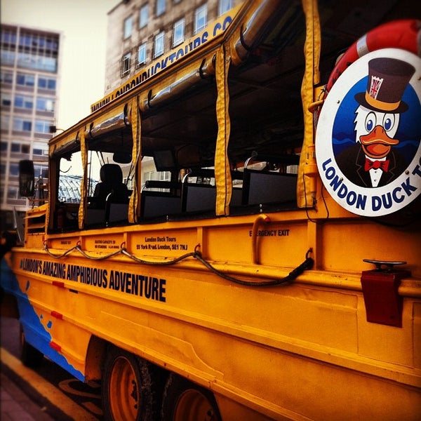 Photo taken at London Duck Tours by Sophie R. on 9/17/2012