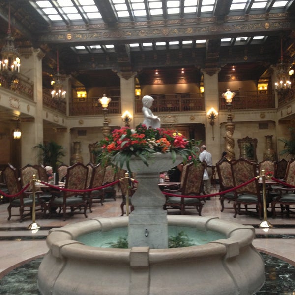 Photo taken at The Davenport Hotel by Dorothy B. on 5/12/2013