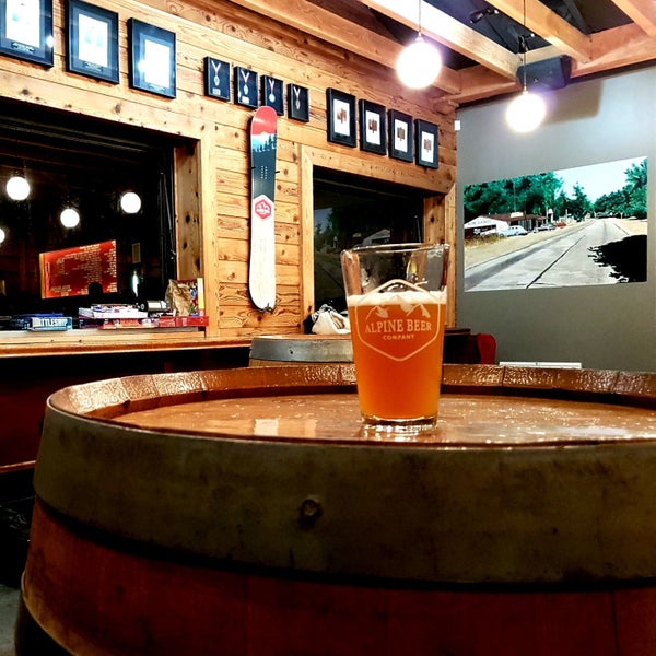 Photo taken at Alpine Beer Company by Johan W. on 1/17/2019