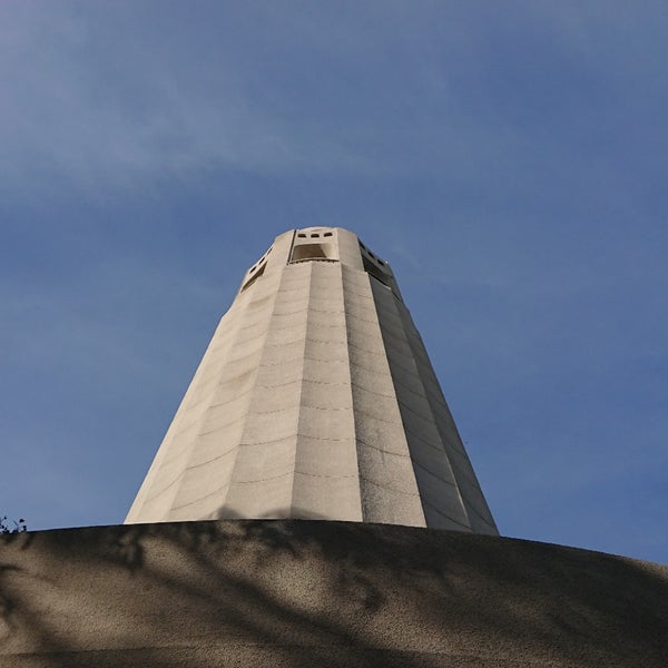 Photo taken at Coit Tower by Johan W. on 1/1/2018