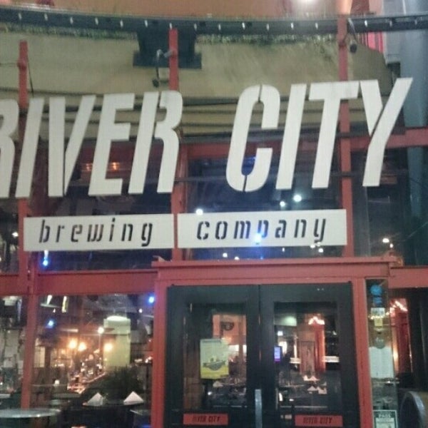 Photo taken at River City Brewing Company by Johan W. on 2/24/2015