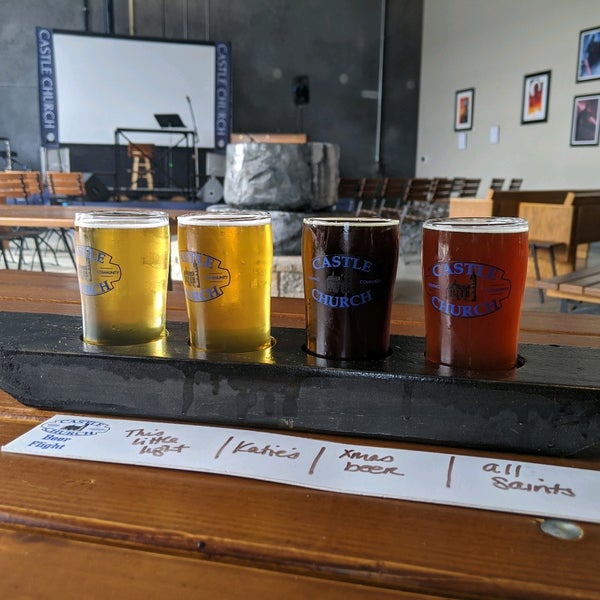 Photo taken at Castle Church Brewing Community by Randy D. on 1/19/2020