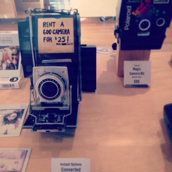 Photo taken at Impossible Project Space by Rie S. on 10/23/2013