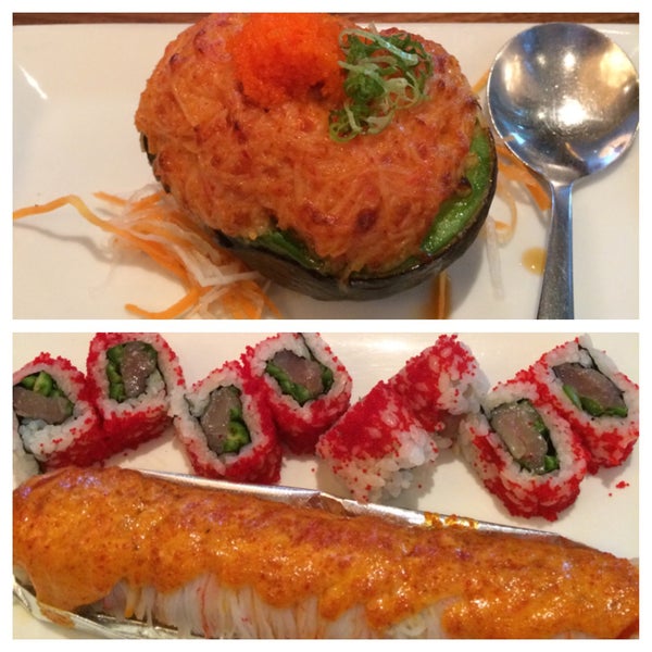 รูปภาพถ่ายที่ Uni Sushi โดย Lauren E. เมื่อ 8/23/2015
