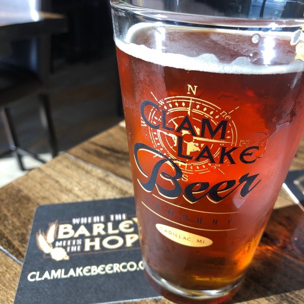 Photo taken at Clam Lake Beer Company by Calvin B. on 5/29/2019