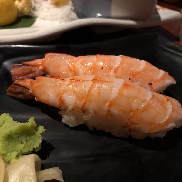 Photo taken at Doraku Sushi by Tian F. on 12/22/2018
