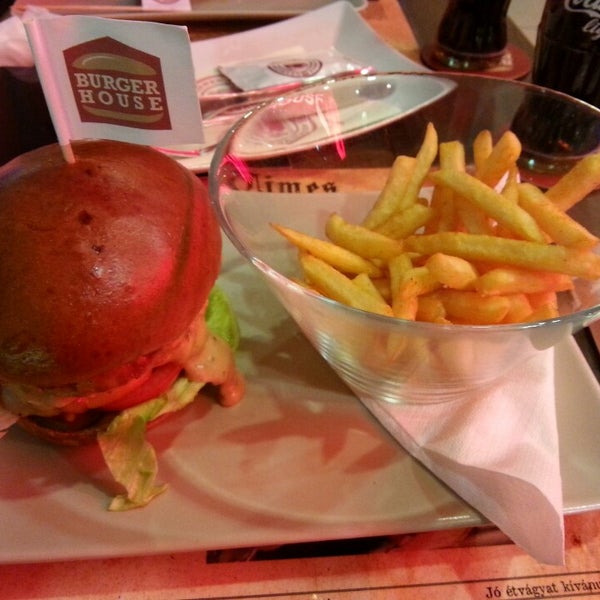 Photo taken at Burger House by Péter S. on 1/29/2014