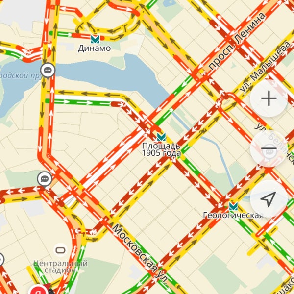 Остановка институт связи екатеринбург карта