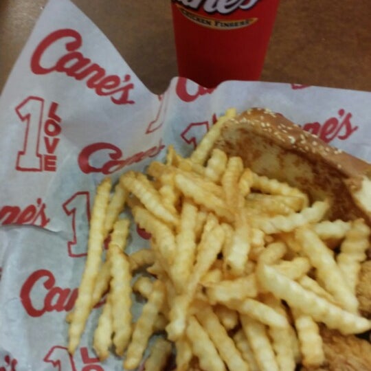 Photo taken at Raising Cane&#39;s Chicken Fingers by TJ H. on 12/29/2014