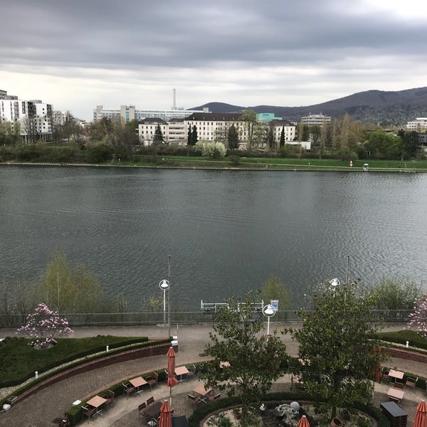 Photo taken at Heidelberg Marriott Hotel by Vladilen Z. on 4/10/2018