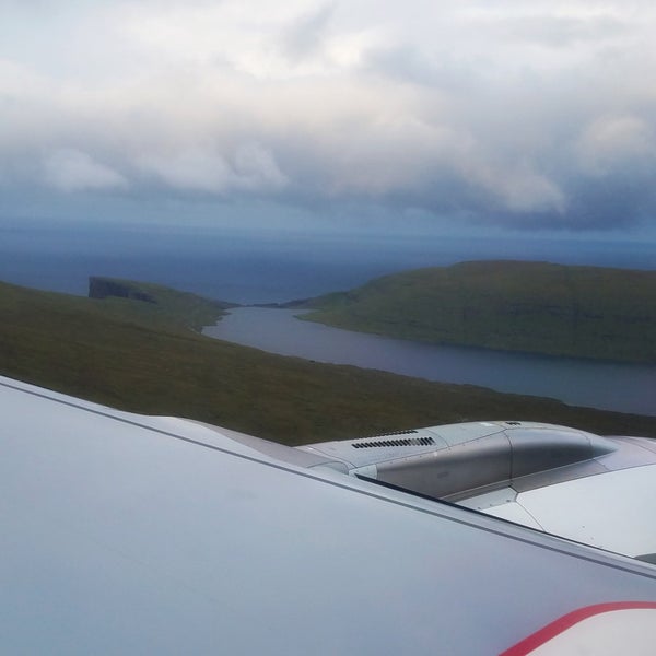 Photo taken at Vagar Airport (FAE) by Jes L. on 8/20/2019