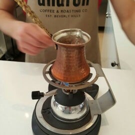 3/3/2017에 Arnon S.님이 Aharon Coffee &amp; Roasting Co.에서 찍은 사진