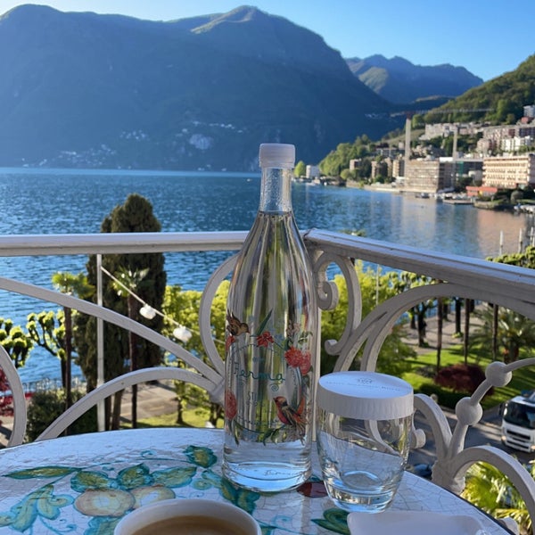 Photo taken at Hotel Splendide Royal Lugano by Deem on 4/26/2023