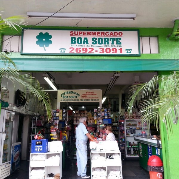 Boa sorte. Boa sorte