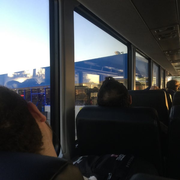 Greyhound Bus Stop Quick Track 7 Bus Stop in Gainesville