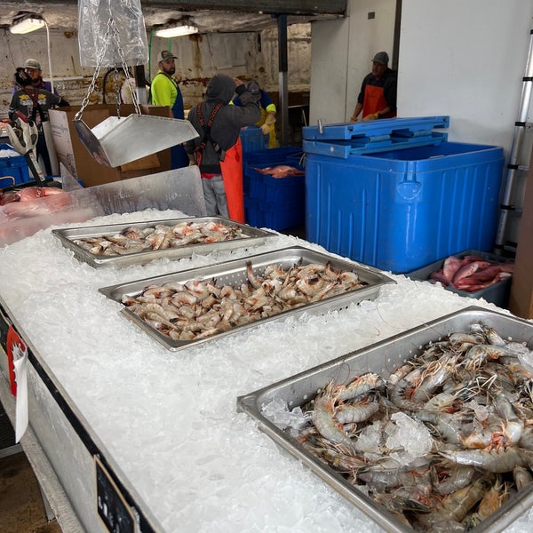 Katie's Seafood Market Fish Market in Galveston Harbor