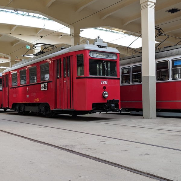 Foto tirada no(a) Remise – Verkehrsmuseum der Wiener Linien por David K. em 8/25/2018