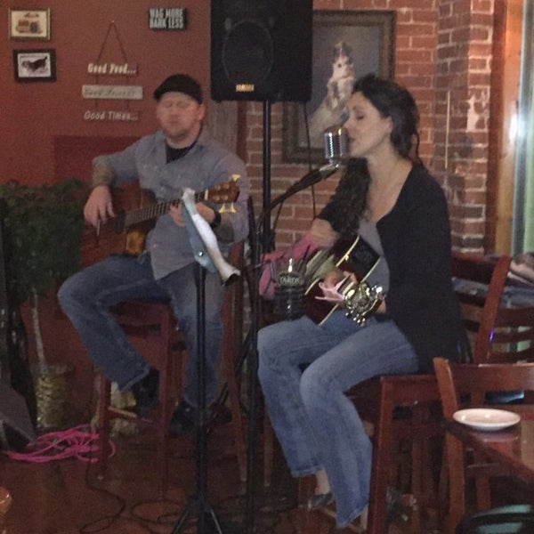 Photo taken at The Lucky Dog Saloon &amp; Grille by Jefferey D. on 12/28/2015