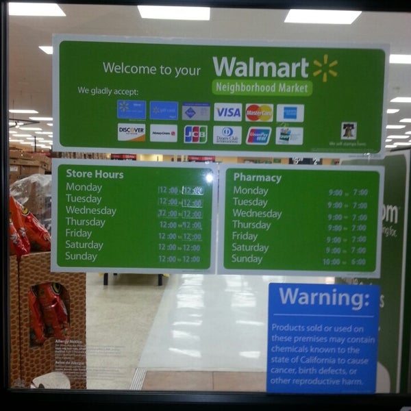 Walmart Neighborhood Market Grocery Store in Stockton