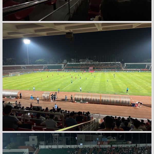 Photo taken at Thong Nhat Stadium by Robert S. on 4/13/2023