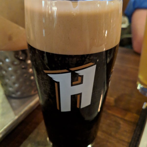 Photo taken at Heritage Brewpub &amp; Roastery by Norman E. on 3/29/2019