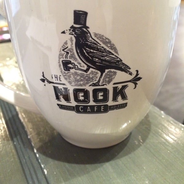 12/6/2014 tarihinde Sweatha J.ziyaretçi tarafından The Nook Cafe'de çekilen fotoğraf
