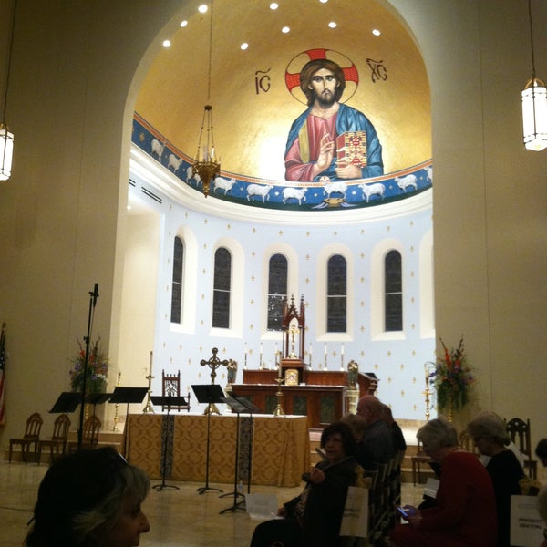 Photo taken at St. Louis King of France Catholic Church by Anne V. on 5/11/2013