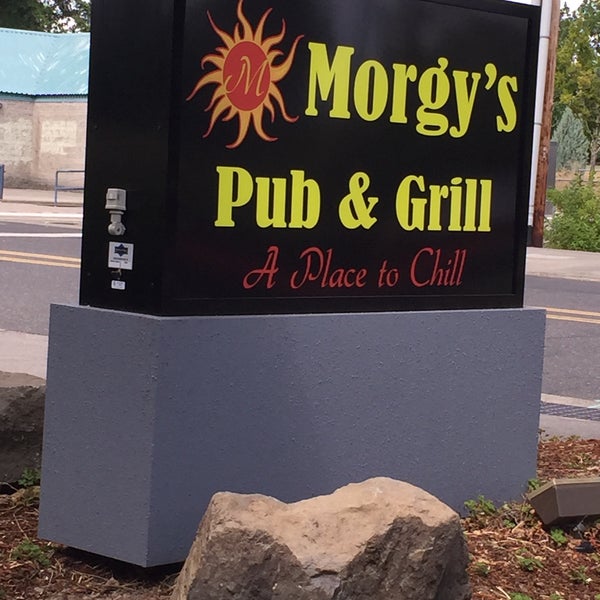 Photo taken at Morgy&#39;s Pub &amp; Grill by Gayle S. on 8/15/2015