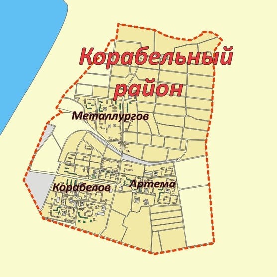 Карта николаева с улицами