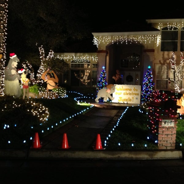 Clovis Christmas Tree Lane (Now Closed) Clovis, CA