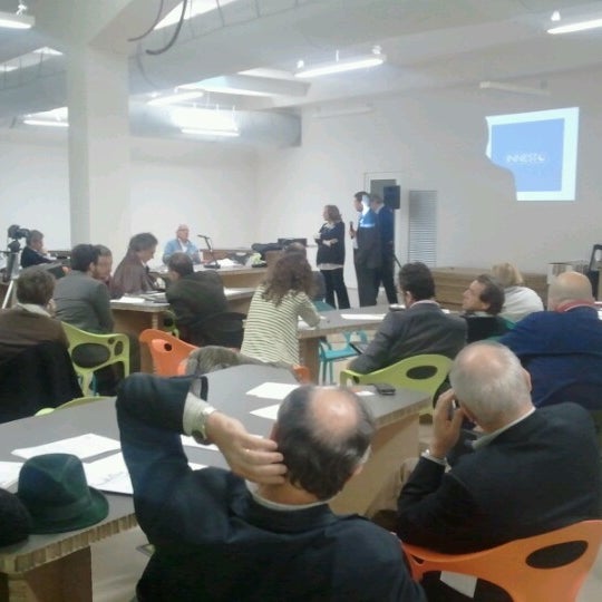 Photo taken at Impact Hub Roma by Maurizio ZioPal P. on 11/10/2012