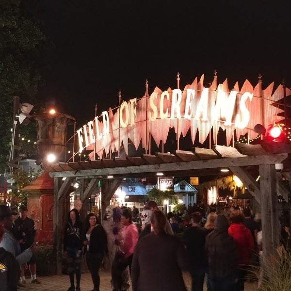 Photo taken at Field Of Screams by David T. on 10/7/2018