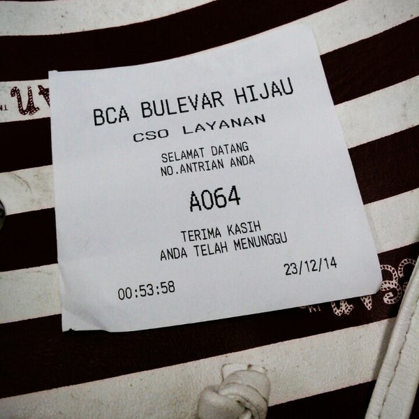 Photos At Bca Bank In Bekasi