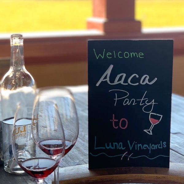 Photo taken at Luna Vineyards by Andra C. on 10/30/2019