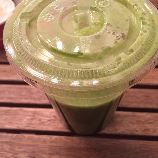 The Hulk juice and Stracciatelia gelato! ❤️
